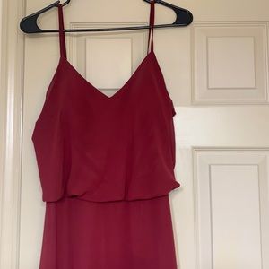 Birdy Grey bridesmaid dress Pinot noir